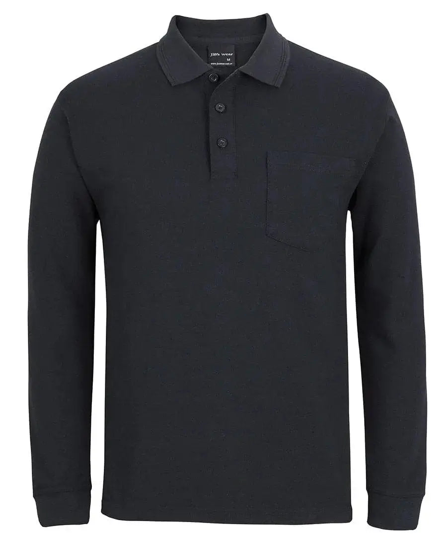 JB's 210 L/S POCKET POLO 210PL Metro Workwear.